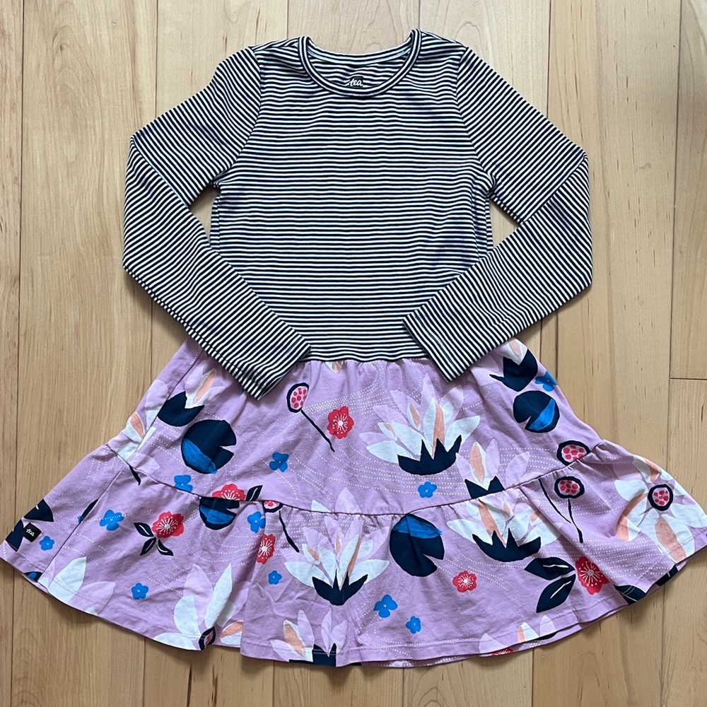 Tea Collection Tiered Skirted Twirl Dress